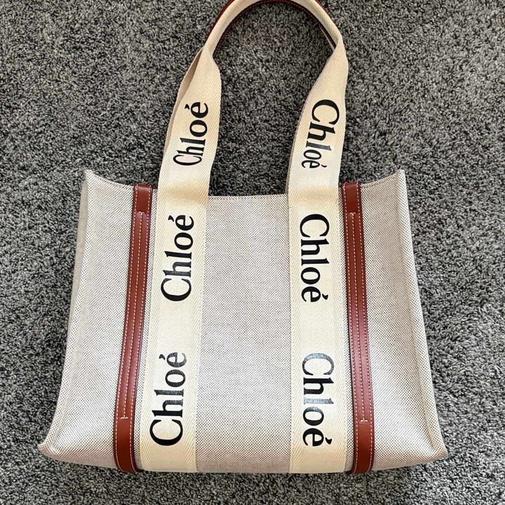 Chloe’ canvas tote